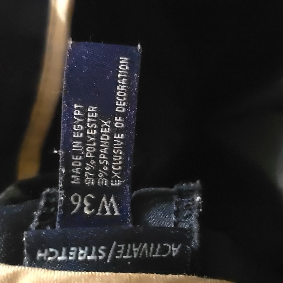 U.S. Polo Assn. Navy Blue Flat Front Men's Shorts 38W - Picture 8 of 8